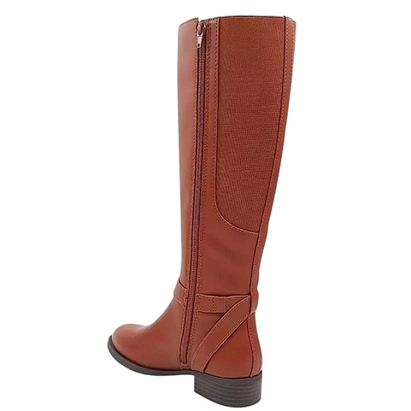 New w/Box INC International Concepts Faron Vegan Leather Knee High Riding Boots - Picture 6 of 9